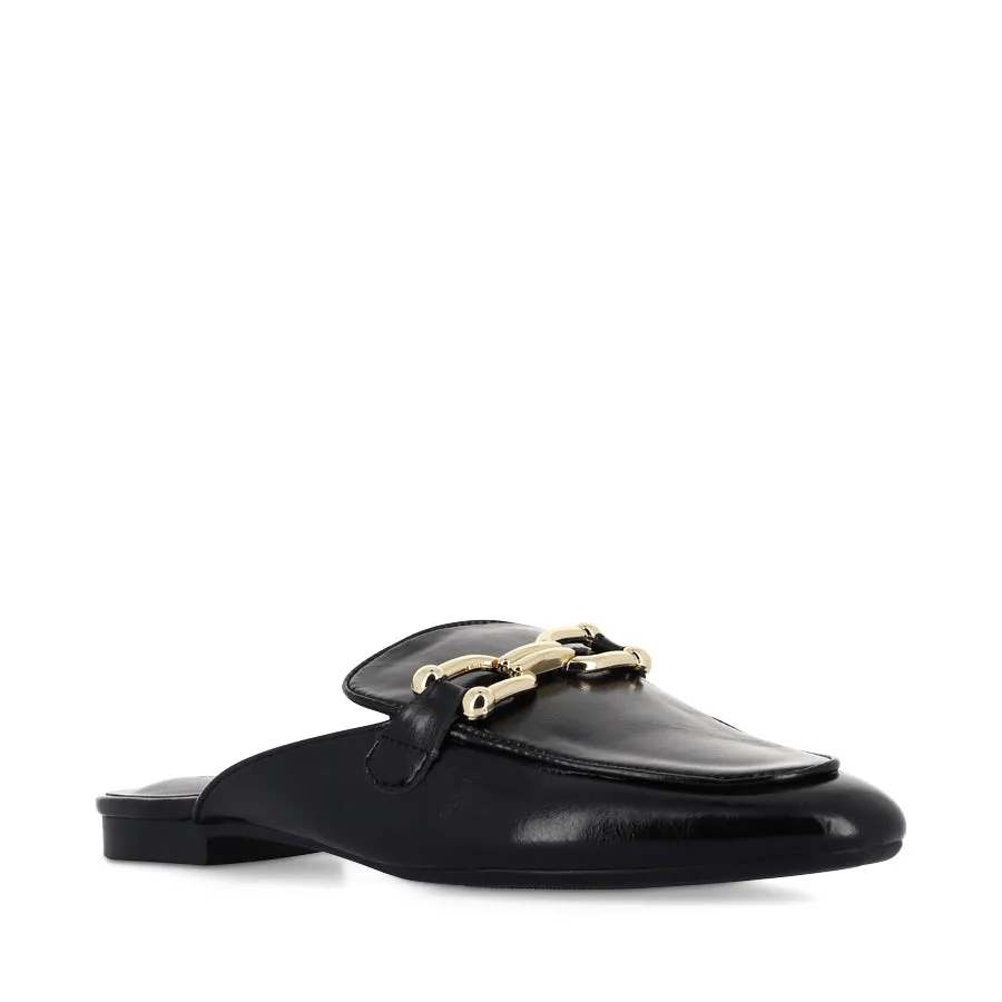 ENZA - BLACK SHINE Casual Wear Slip-ons Fast Step