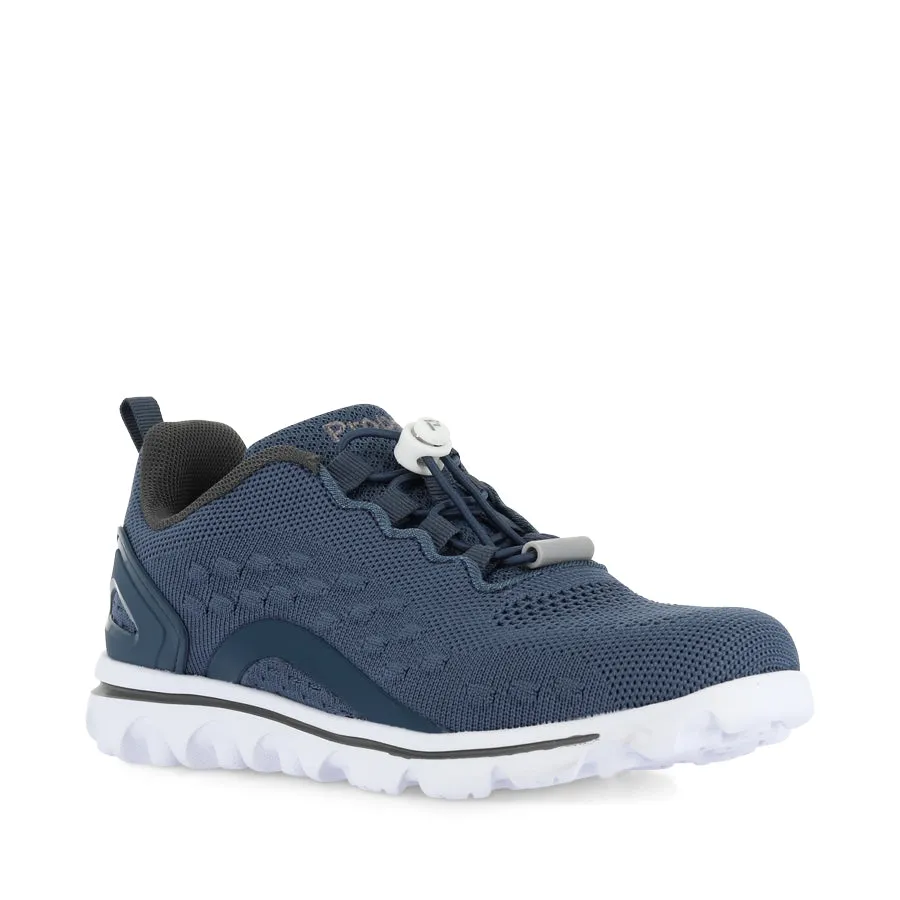 Compression Balanced Midsole Shock   Absorbing Midsole TRAVELACTIV AXIAL - DENIM/GREY