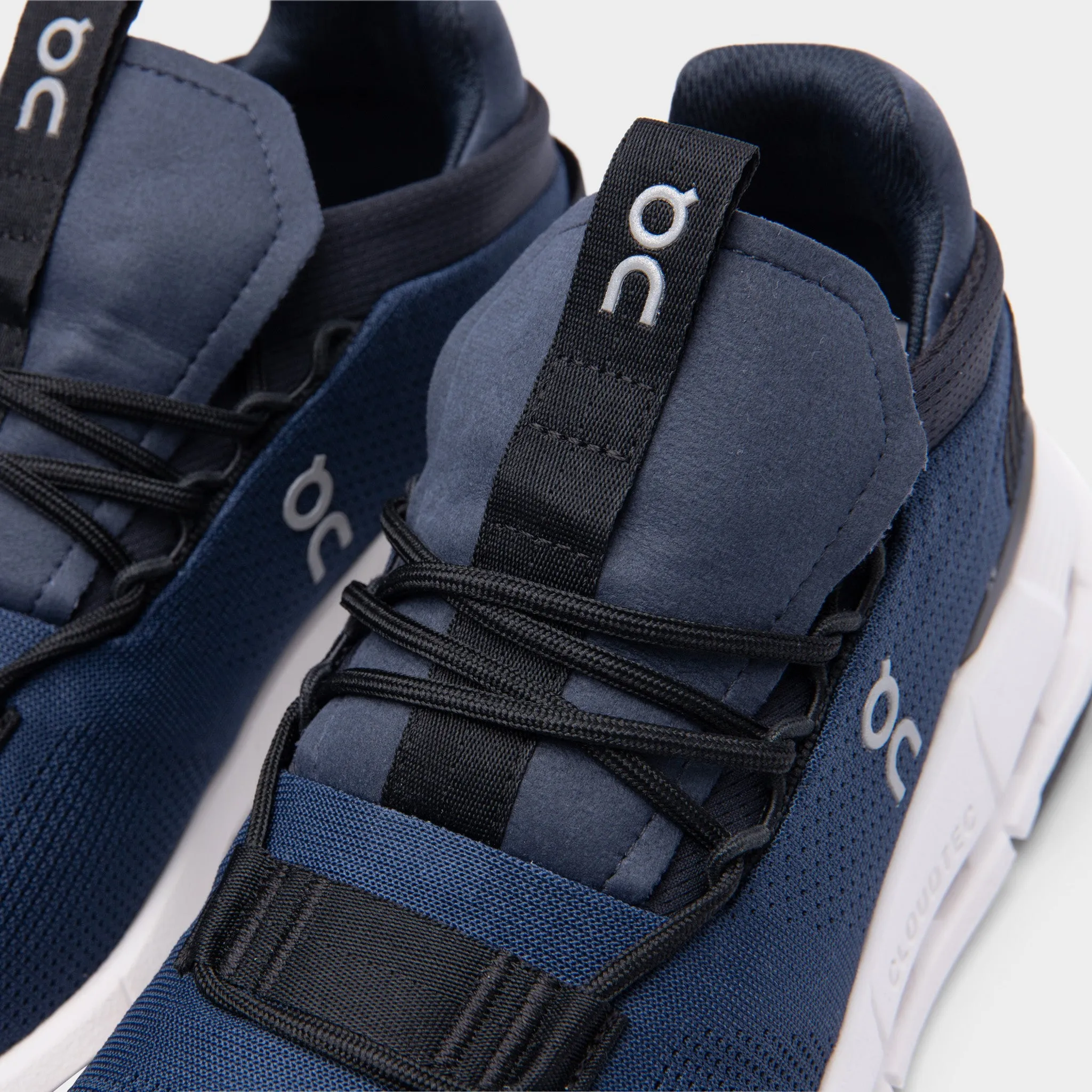 On Women's Cloudnova Navy / White Sustainable Material Blend