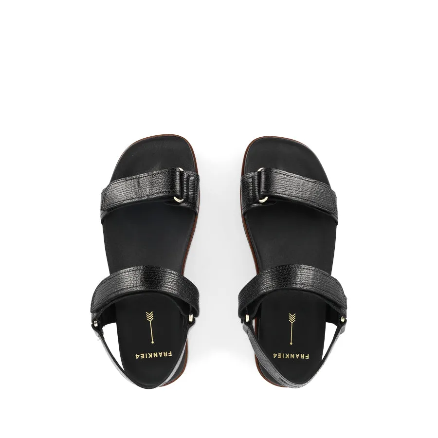 Joy Step ZANE - BLACK GRAIN LEATHER