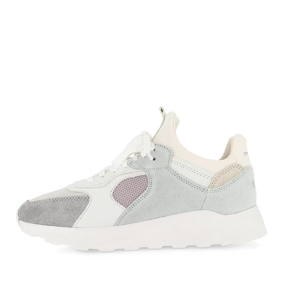 LARCH SNEAKER (W) - SAGE LEATHER MULTI ShockAbsorbingSole Athletic Design