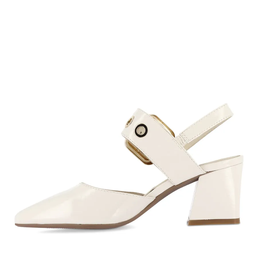 MAGALY - IVORY PATENT LEATHER Premium