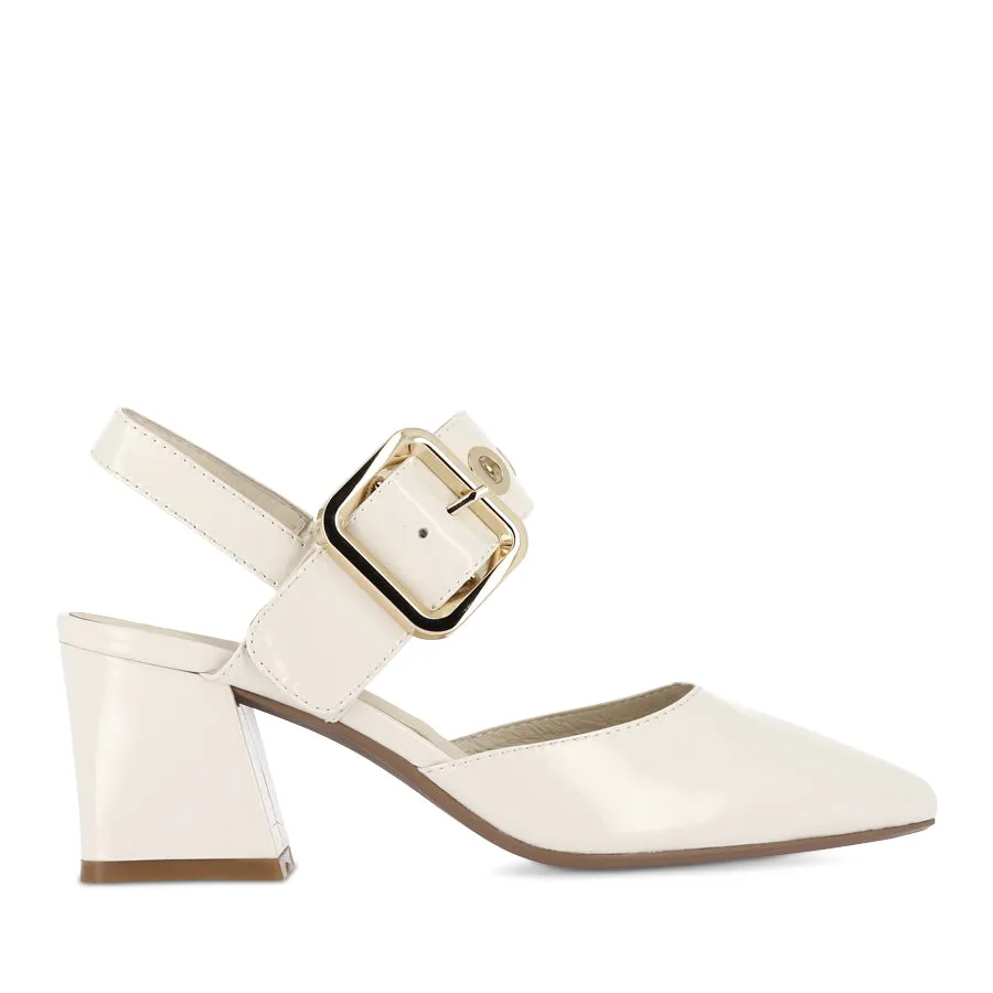 MAGALY - IVORY PATENT LEATHER View Deck