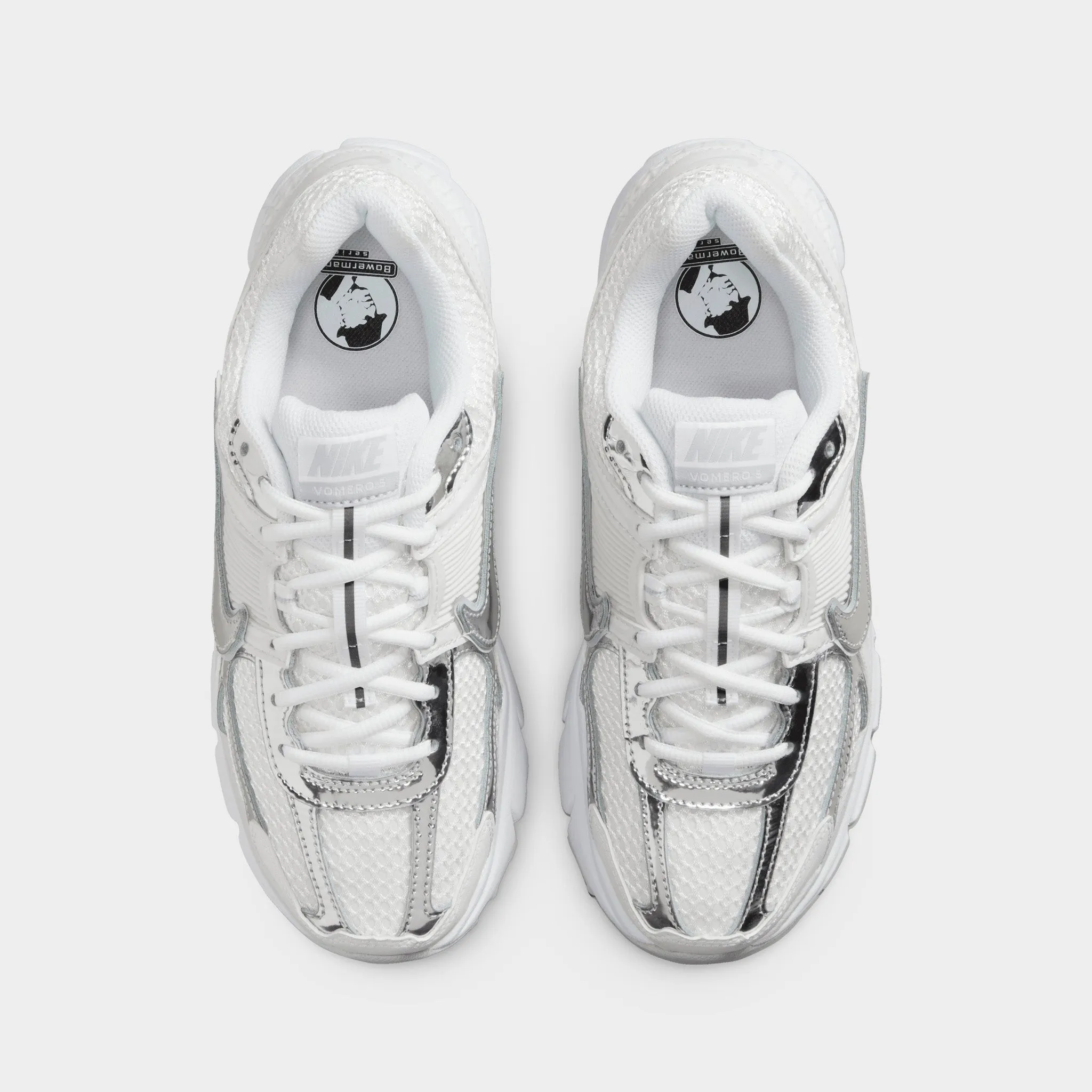 Nike Women's Zoom Vomero 5 White / Metallic Silver - Summit White Impact Control Distinctive durability
