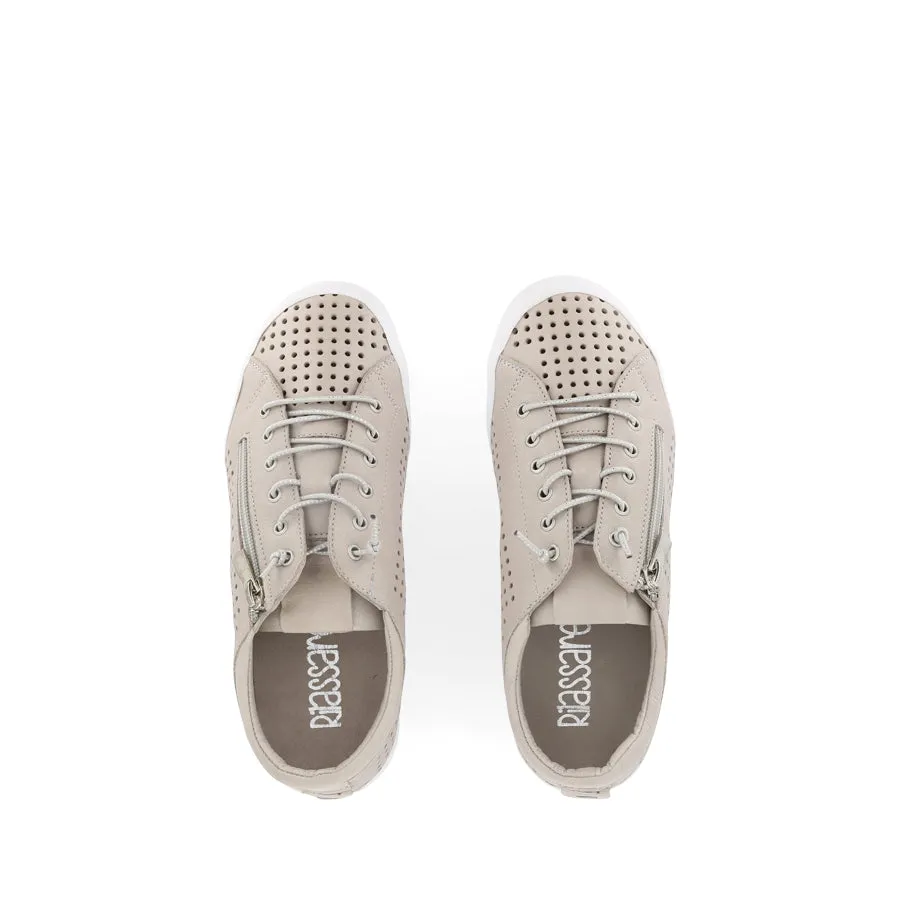 TREETOPS - TAUPE LEATHER Abrasion Resistant Toe Guard Padded Feel