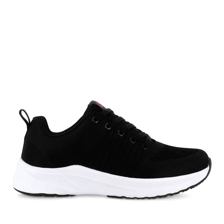 WALKER - BLACK WHITE Comfort Ankle Support