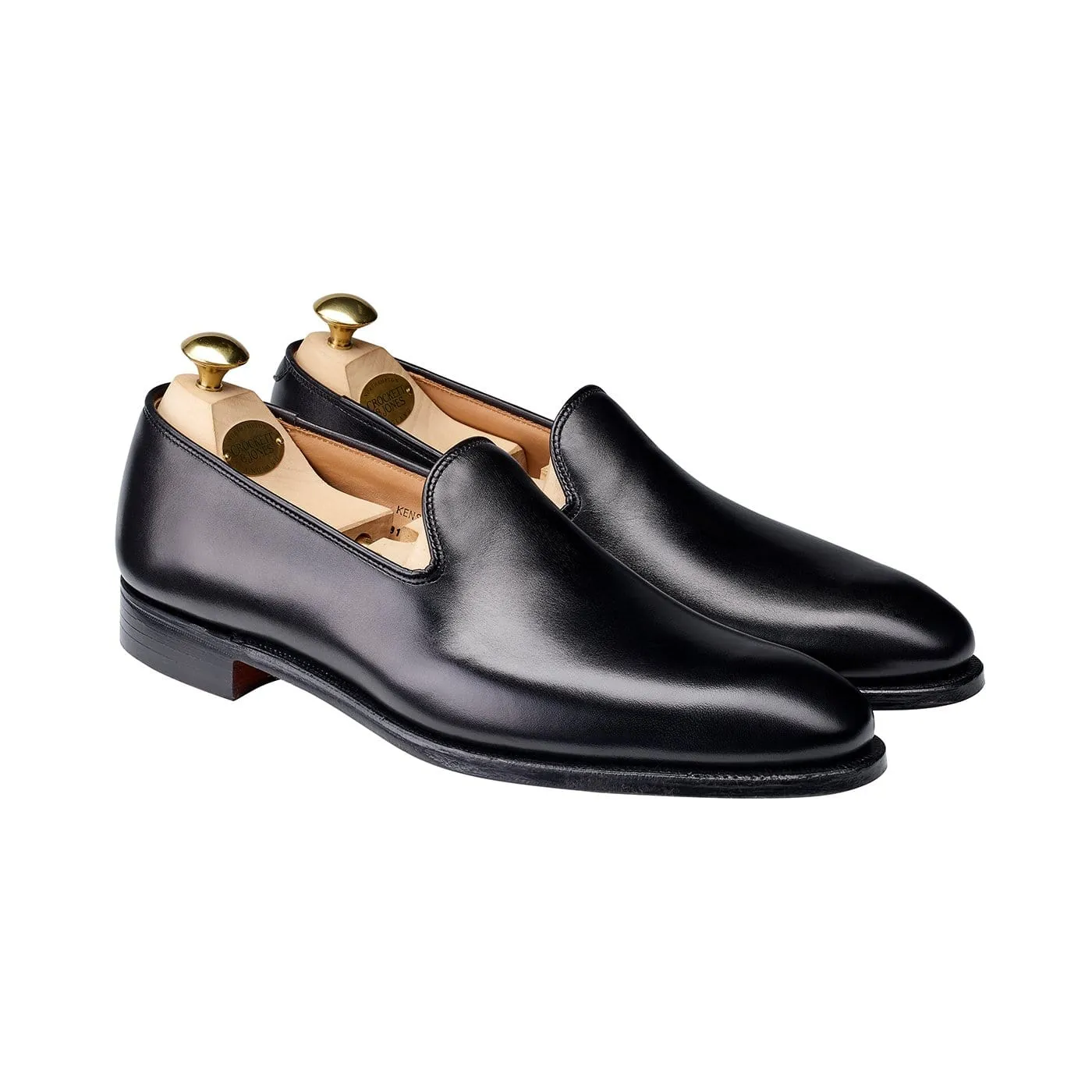 Buckle Closure Minimalist Kensington Black Calf