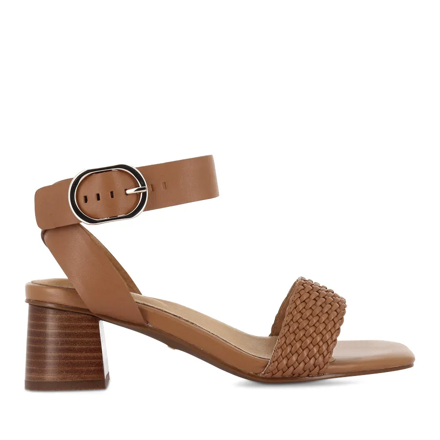 EADIE - TAN LEATHER Run Path