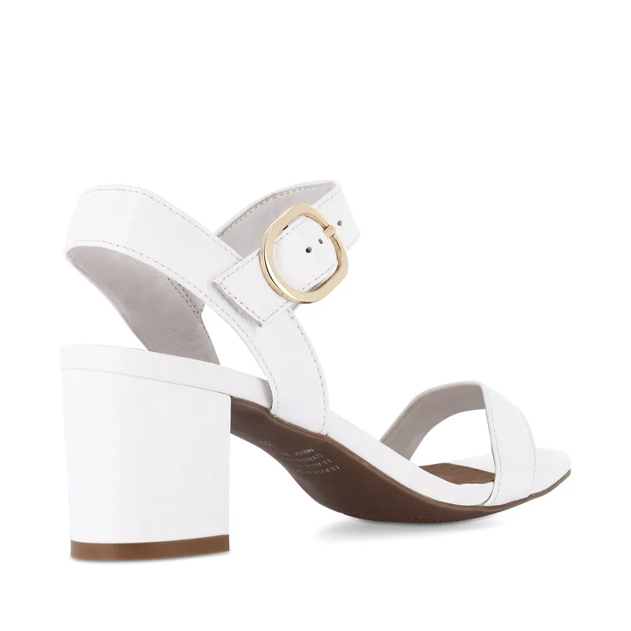 GEONN - WHITE LEATHER Country Step Petite Step