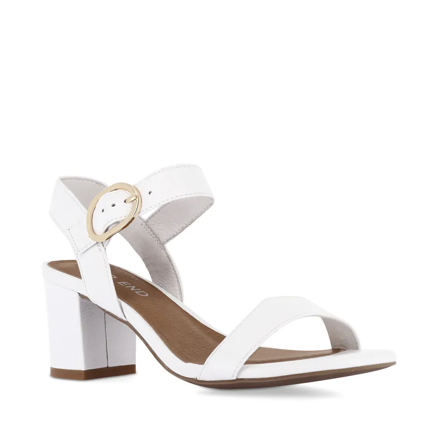Light Sole GEONN - WHITE LEATHER