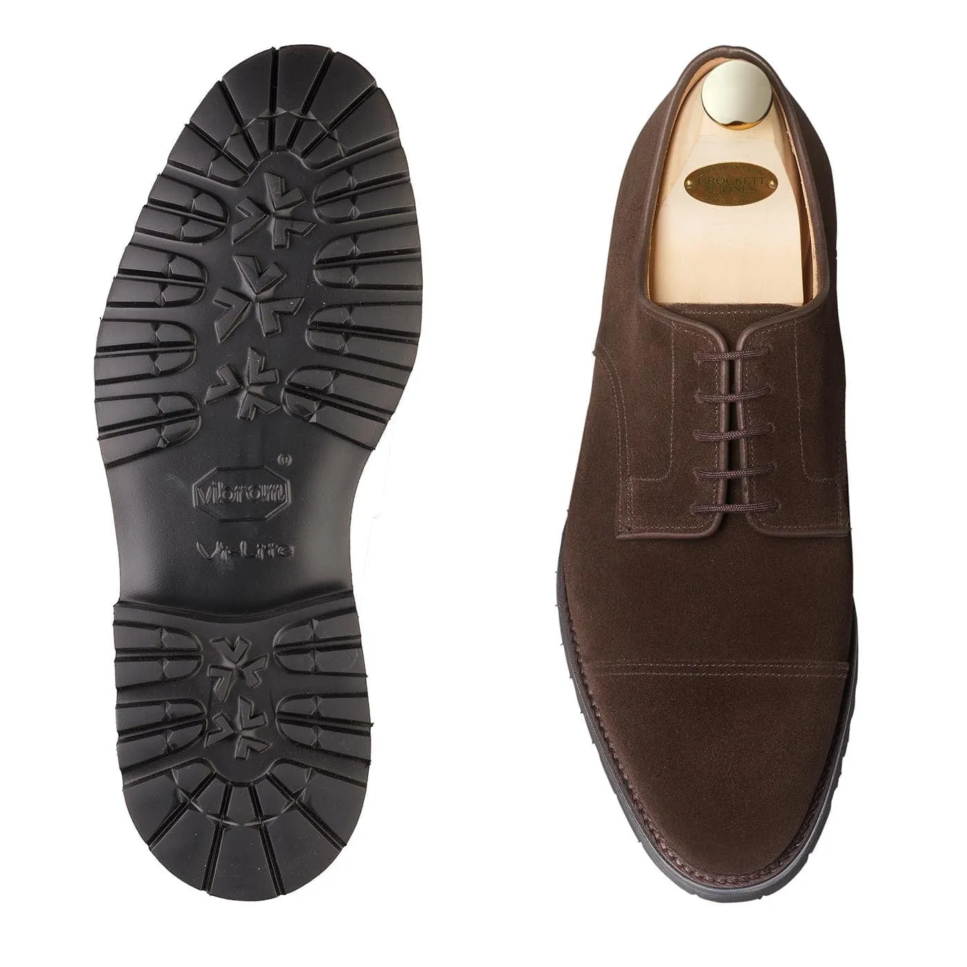 Bradford Dark Oak Suede (E Fitting) Shopping Day