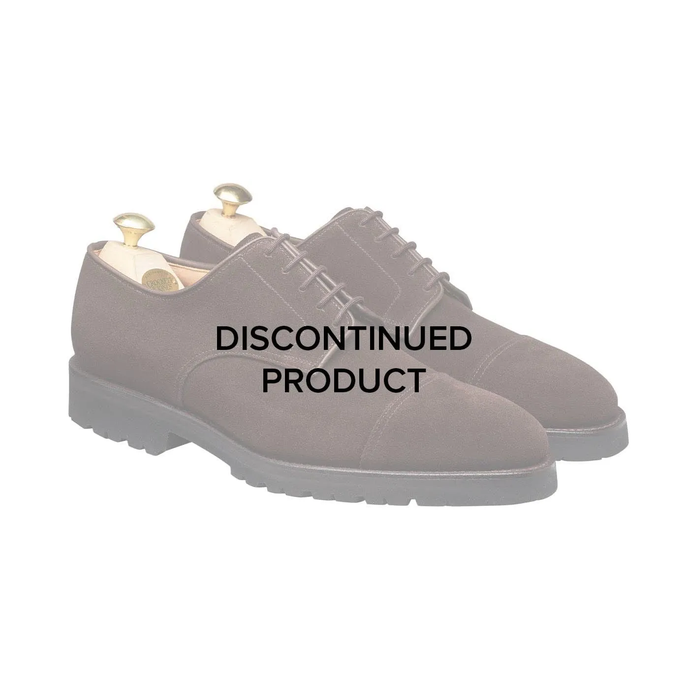Hand-Burnished Fair Walk Bradford Dark Oak Suede (E Fitting)