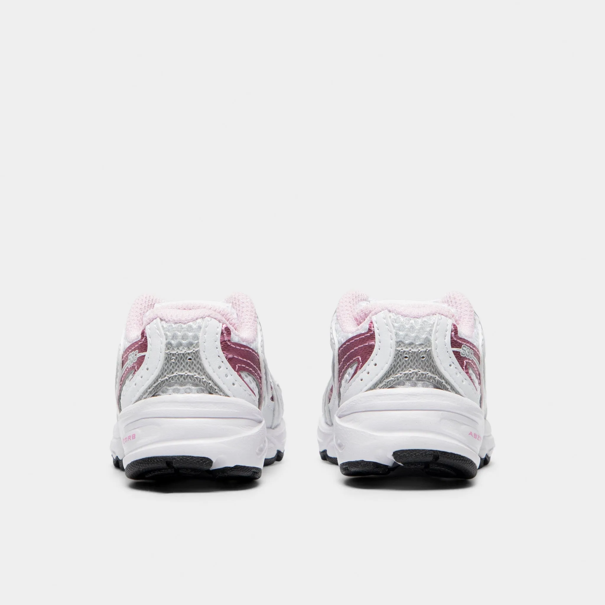 Marathon Mode New Balance Infants' 530 White / Pink Sugar