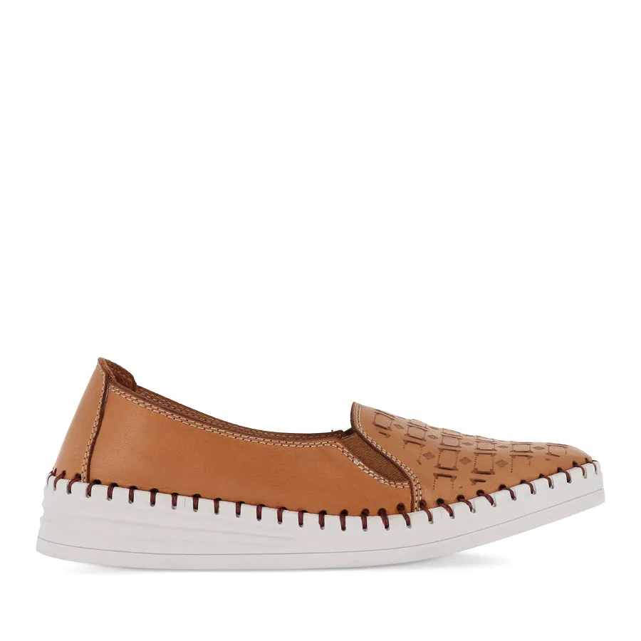 LAZY - COCONUT LEATHER Ferry Mood Bay Step