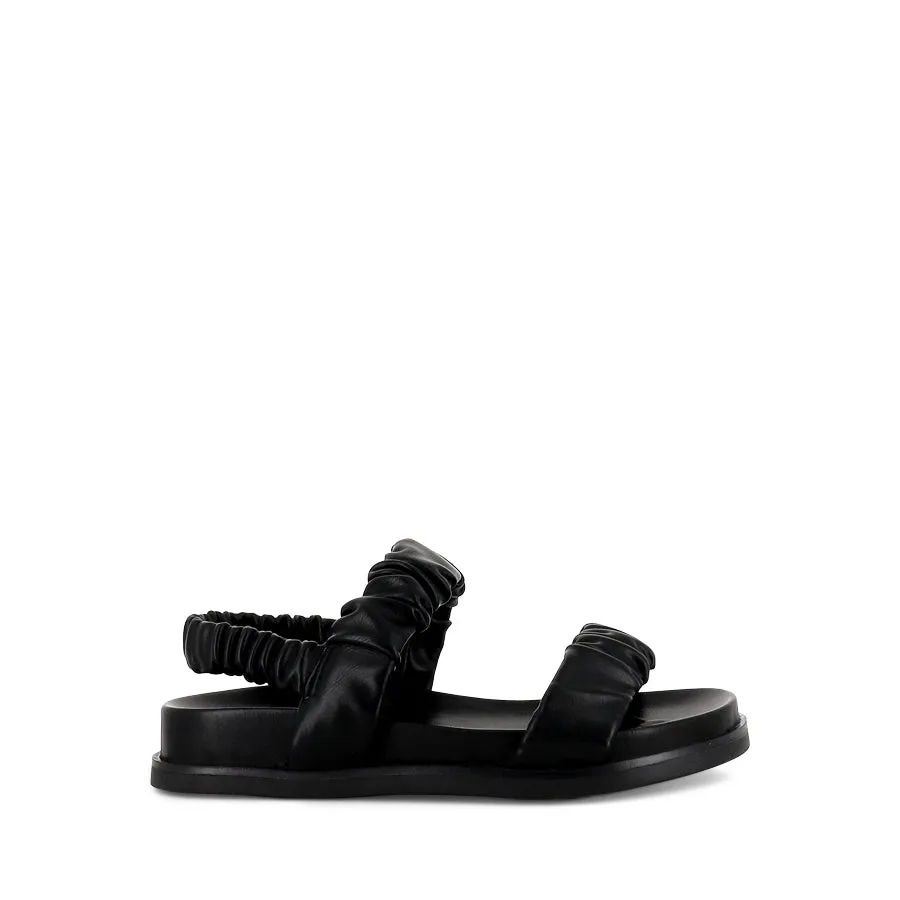 Ventilated Road Trip ARIEL - BLACK LEATHER