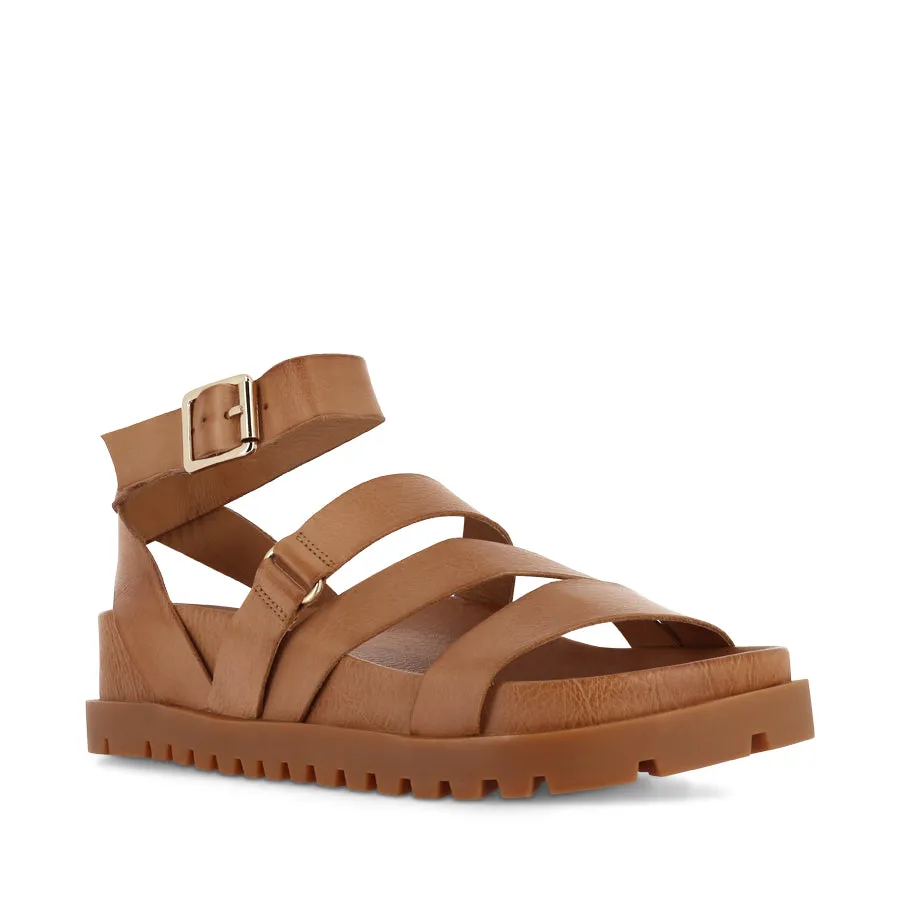 ULMARS - TAN LEATHER Comfy Wear