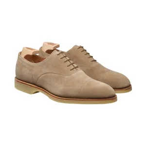 Retro Oxfords Tresco Khaki Suede