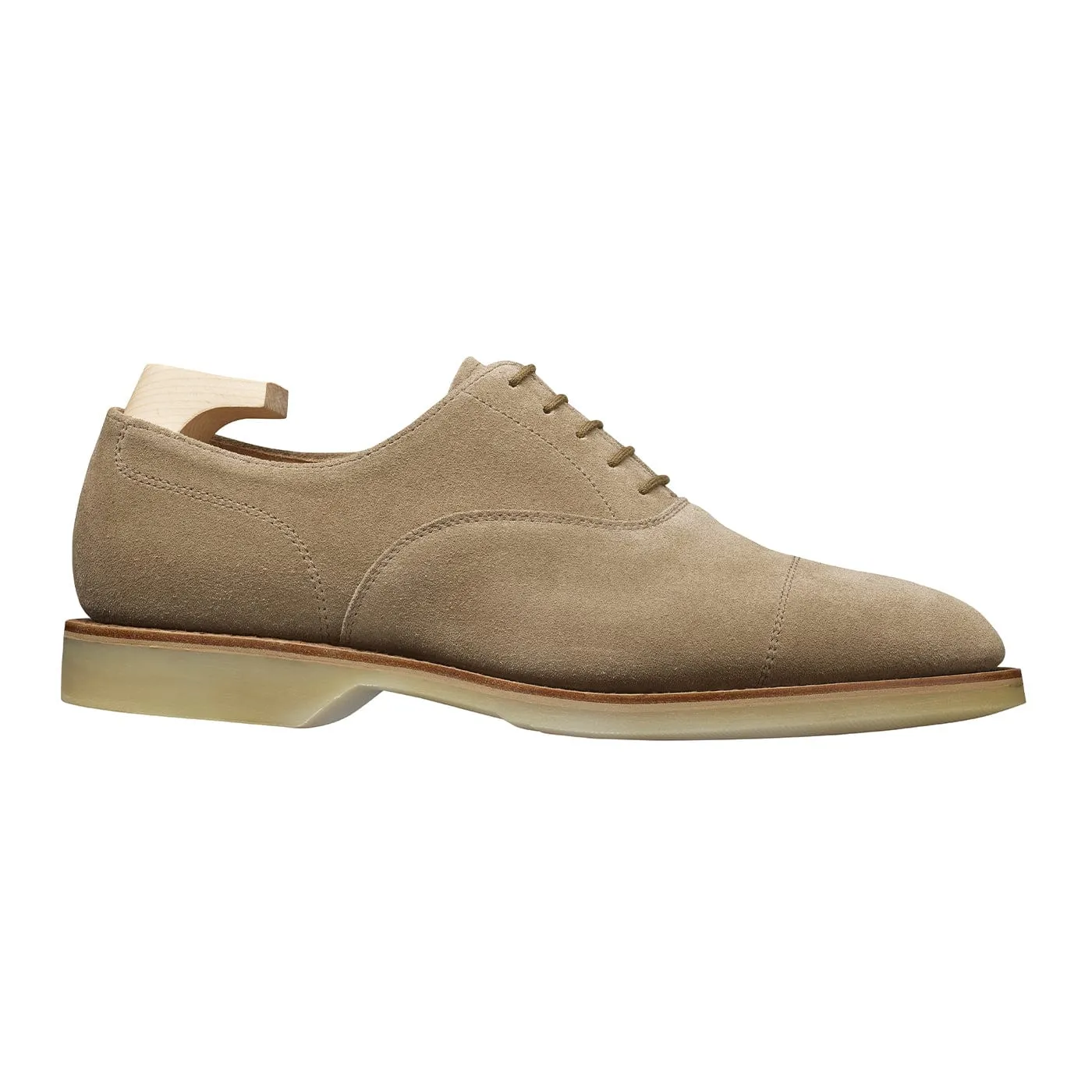 Modern Style Tresco Khaki Suede