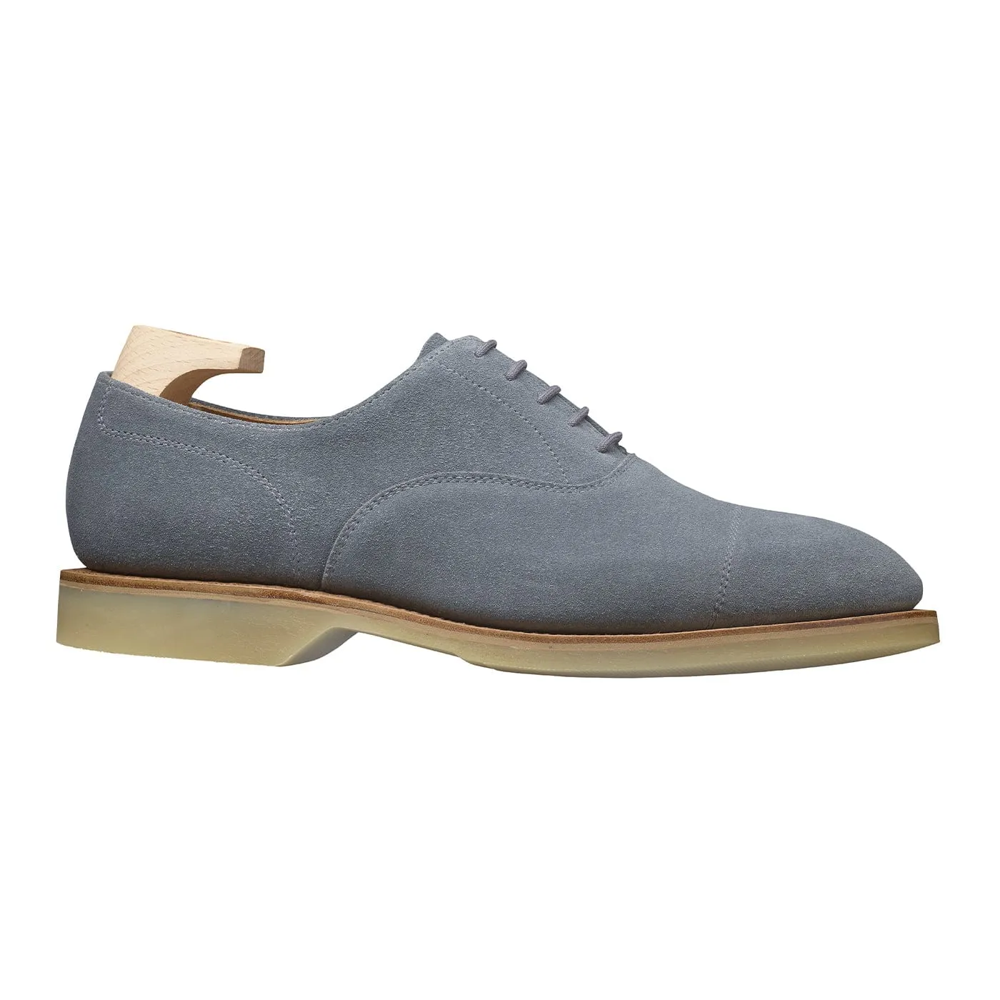 Tresco Pastel Blue Suede Chic Fit