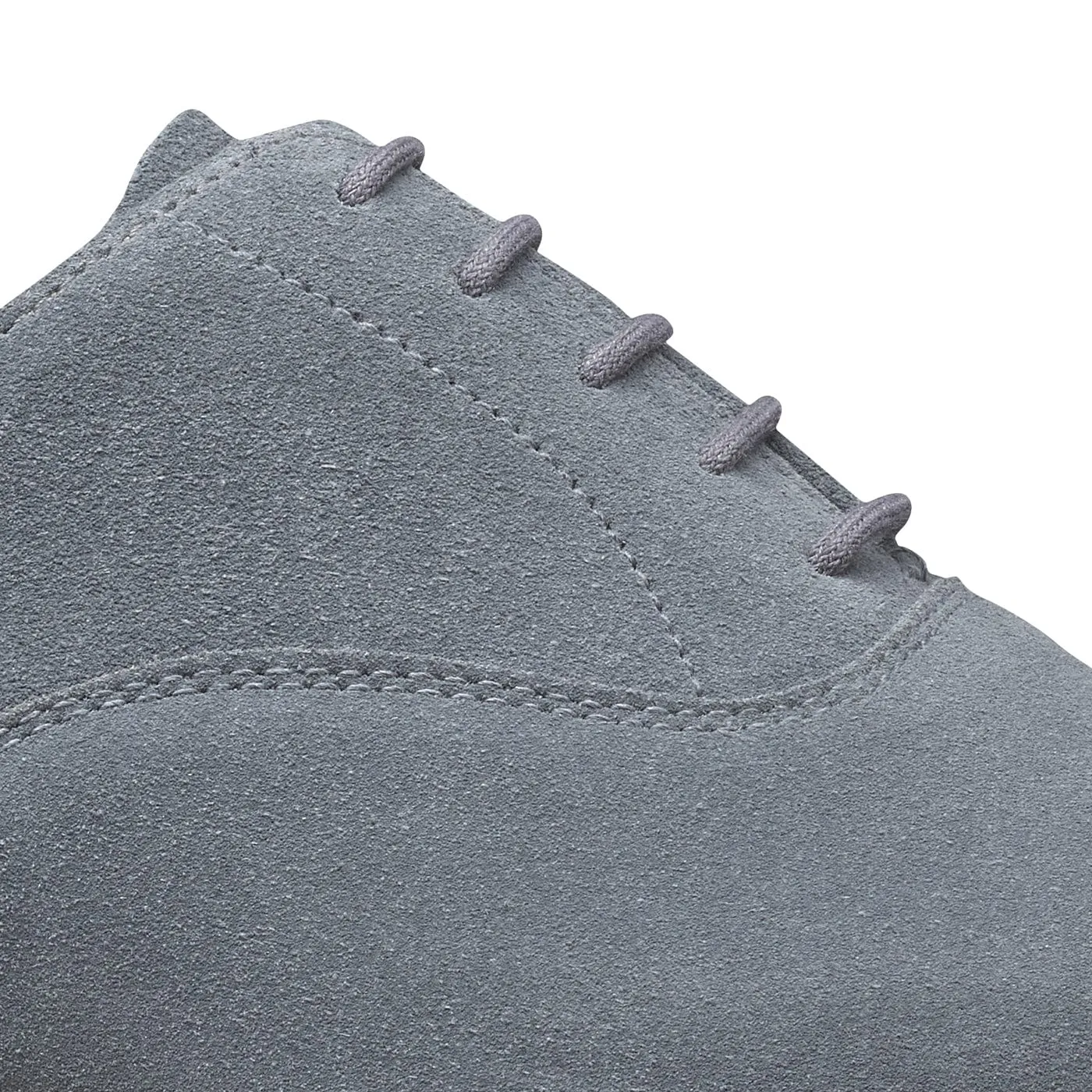 Tresco Pastel Blue Suede Classic Colors Comfort Look Shoes