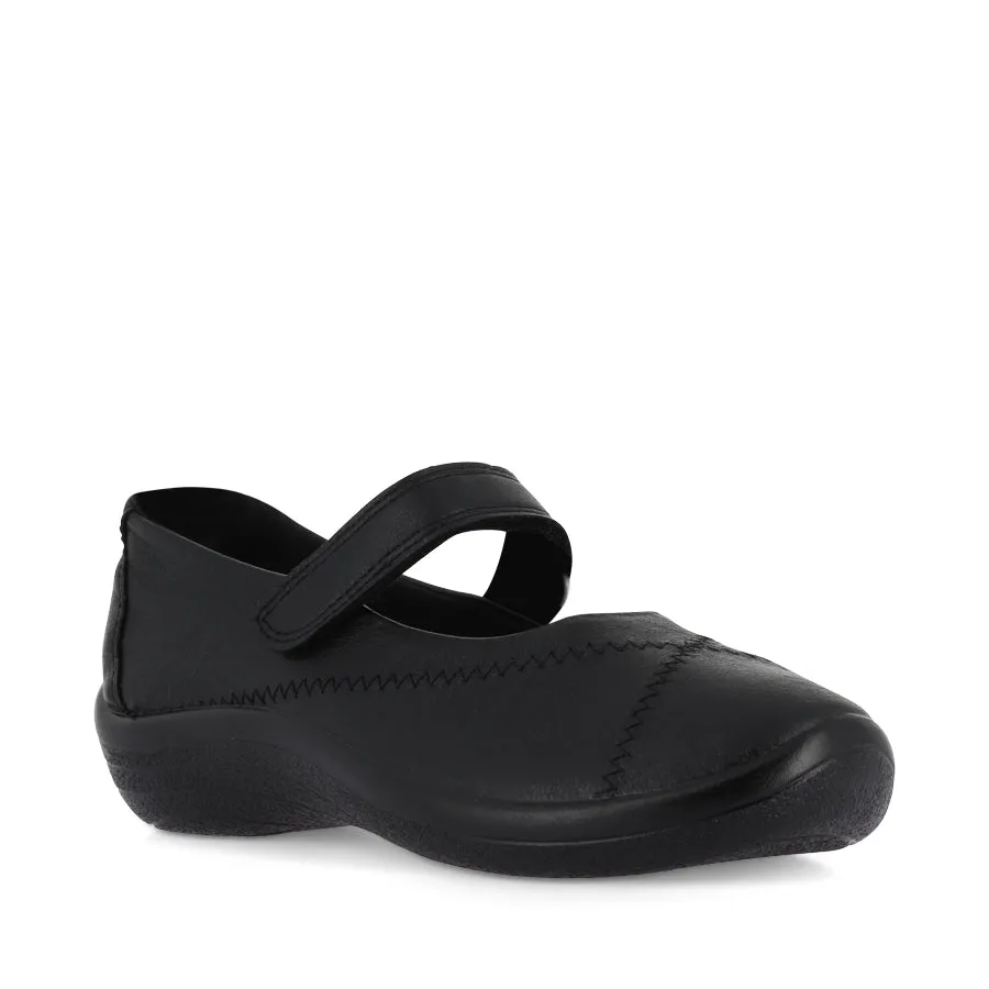 TRIGLAV - BLACK Relaxed Sole Comfortable Slip-On