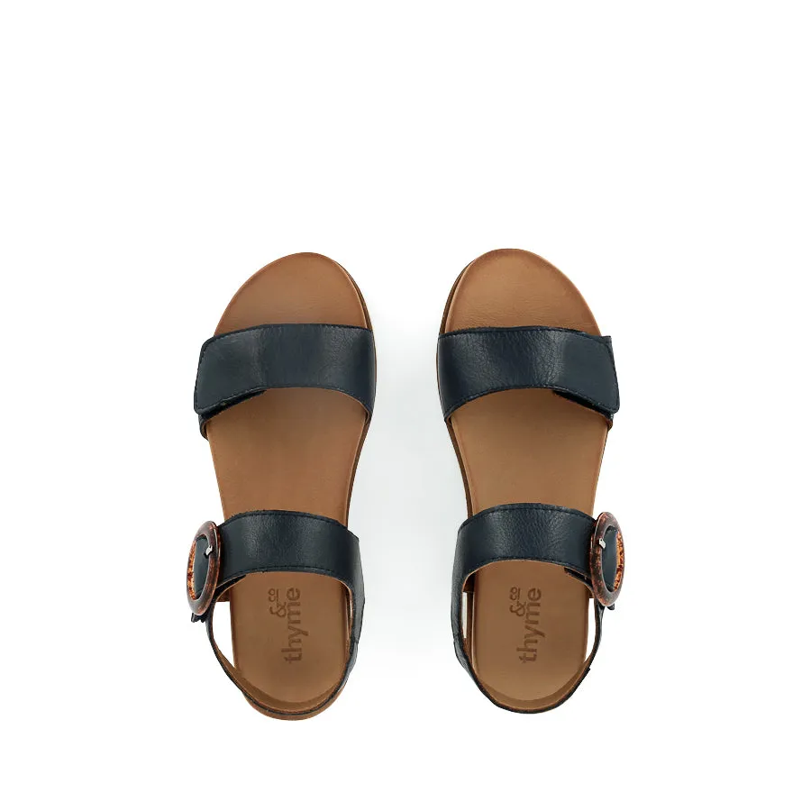 TROVE - NAVY/BEIGE LEATHER Night Fun Everyday Use