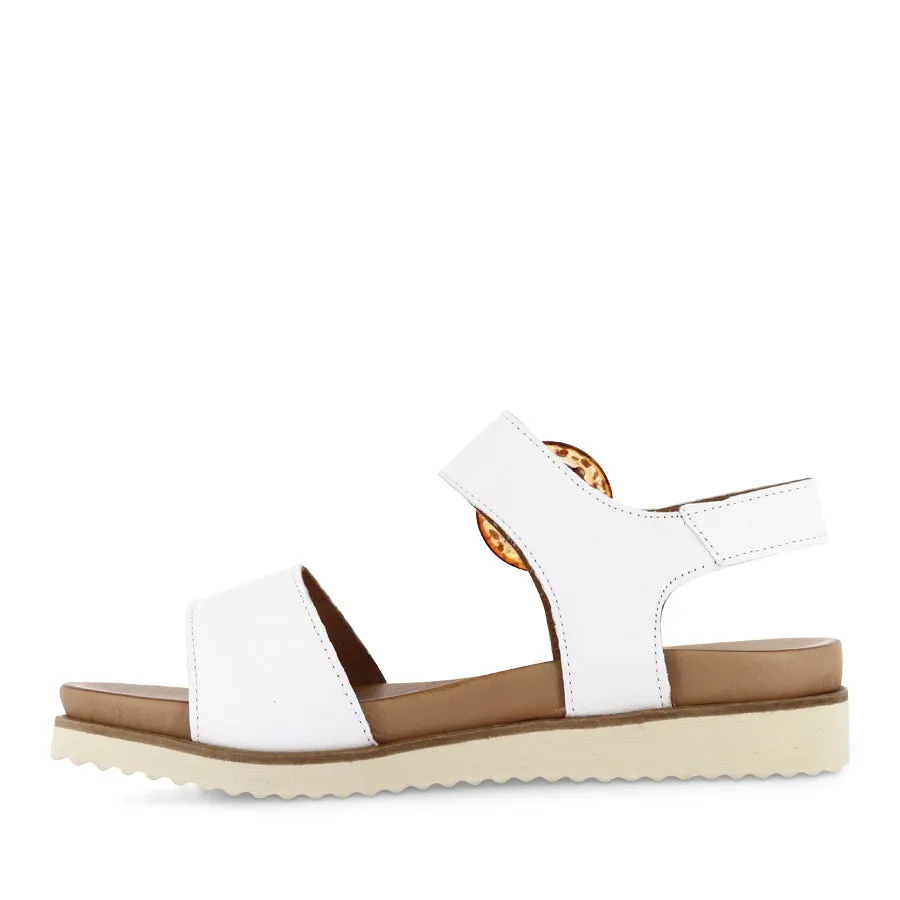 Urban Chill TROVE - WHITE/BEIGE LEATHER