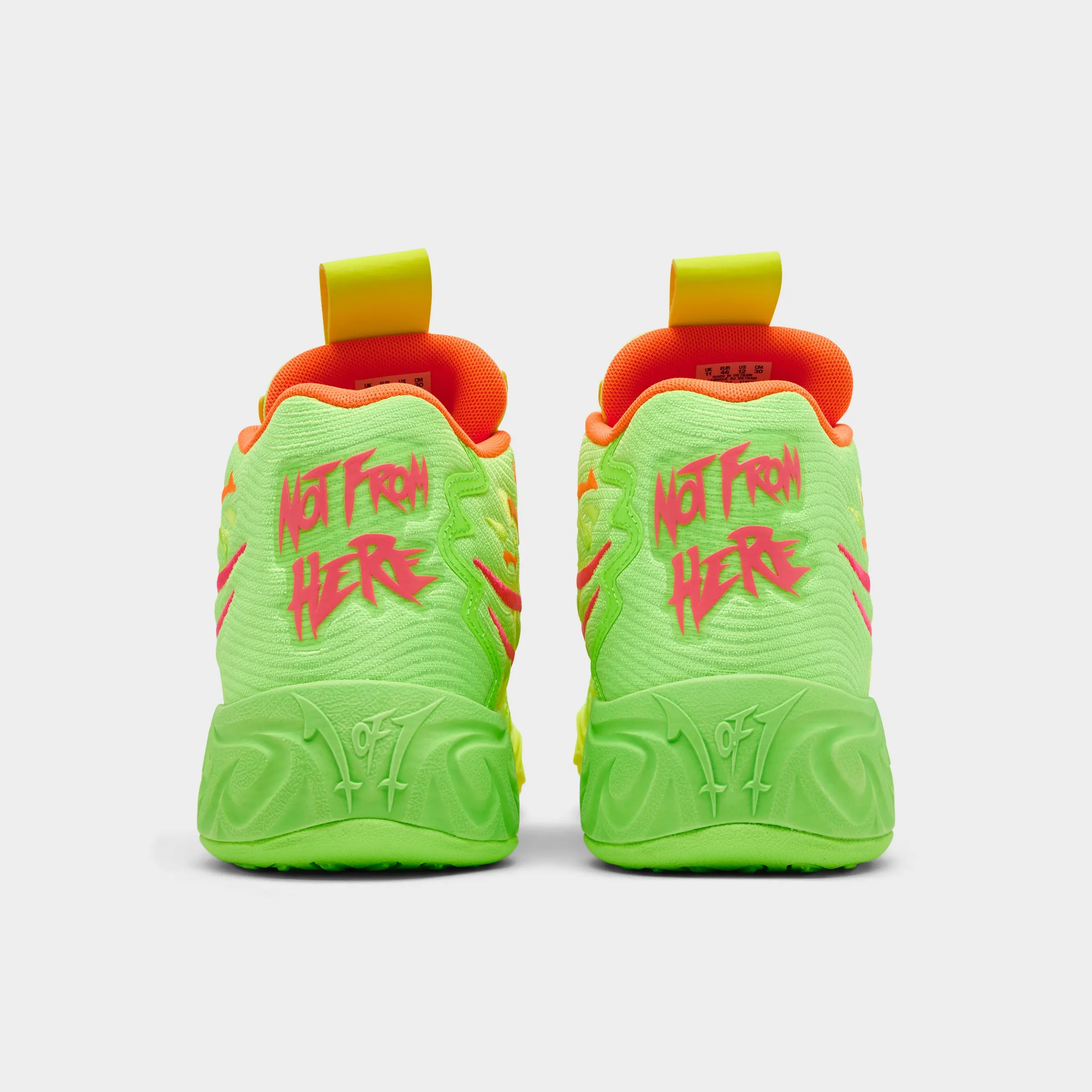 PUMA x LaMelo Ball MB.04 Yellow Alert / Green Glare - Pink Alert Stability frame