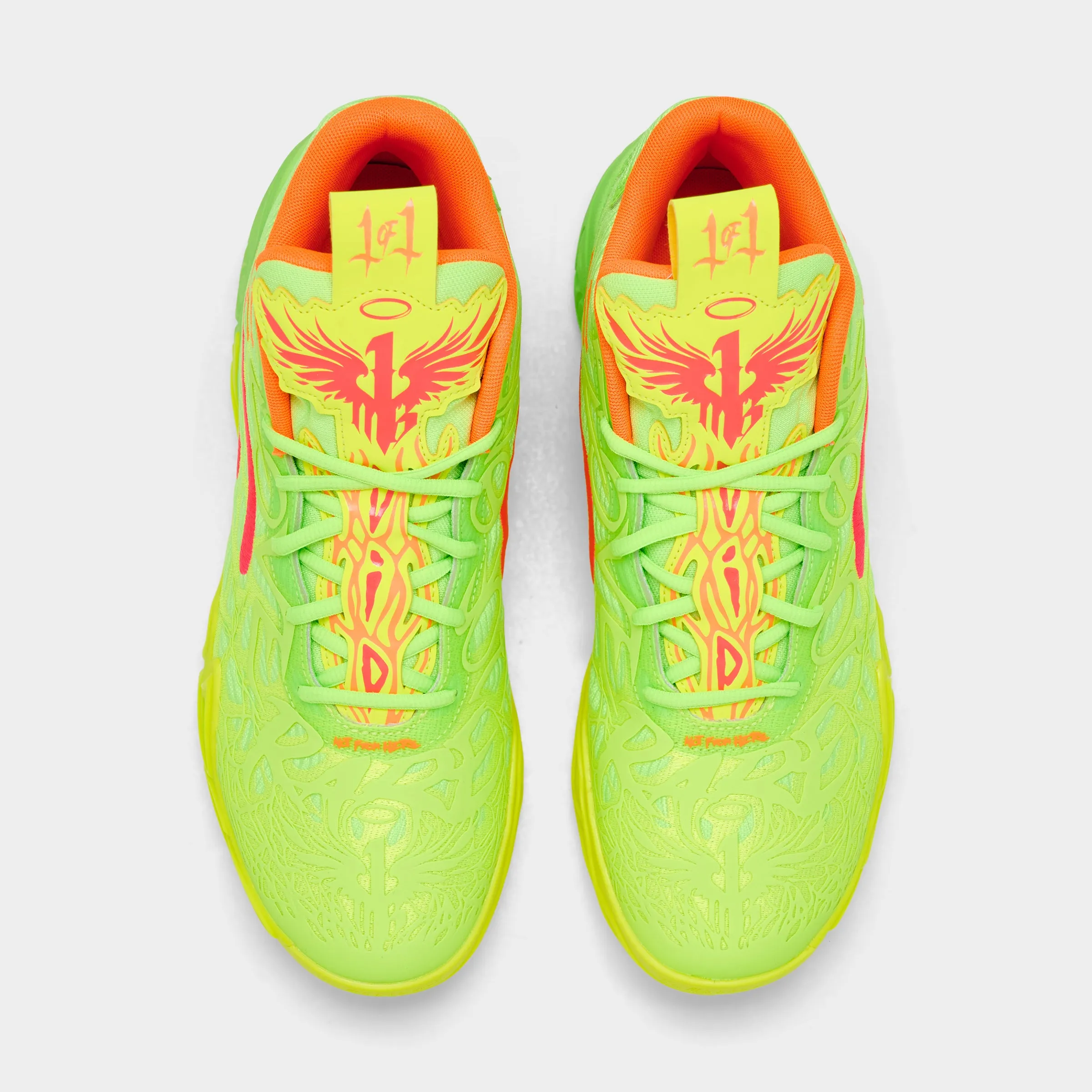 Durable Traction Outsole PUMA x LaMelo Ball MB.04 Yellow Alert / Green Glare - Pink Alert