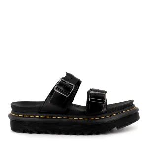 MYLES SLIDE SANDAL - BLACK BRANDO Shock absorption City Chill
