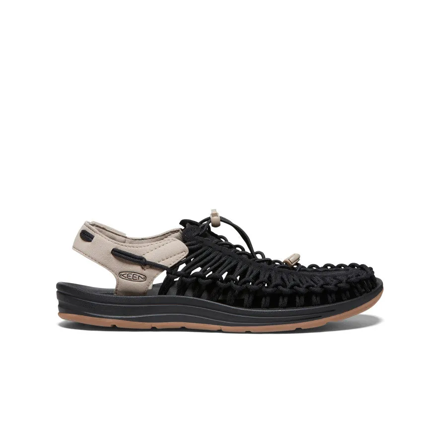 Men's UNEEK Sneaker  |  Black/Plaza Taupe squash
