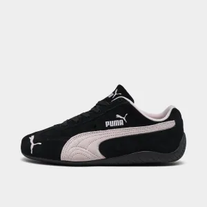 PUMA Women's Speedcat OG Black / Mauve Mist Foot Comfort Lace Up Closure Systems