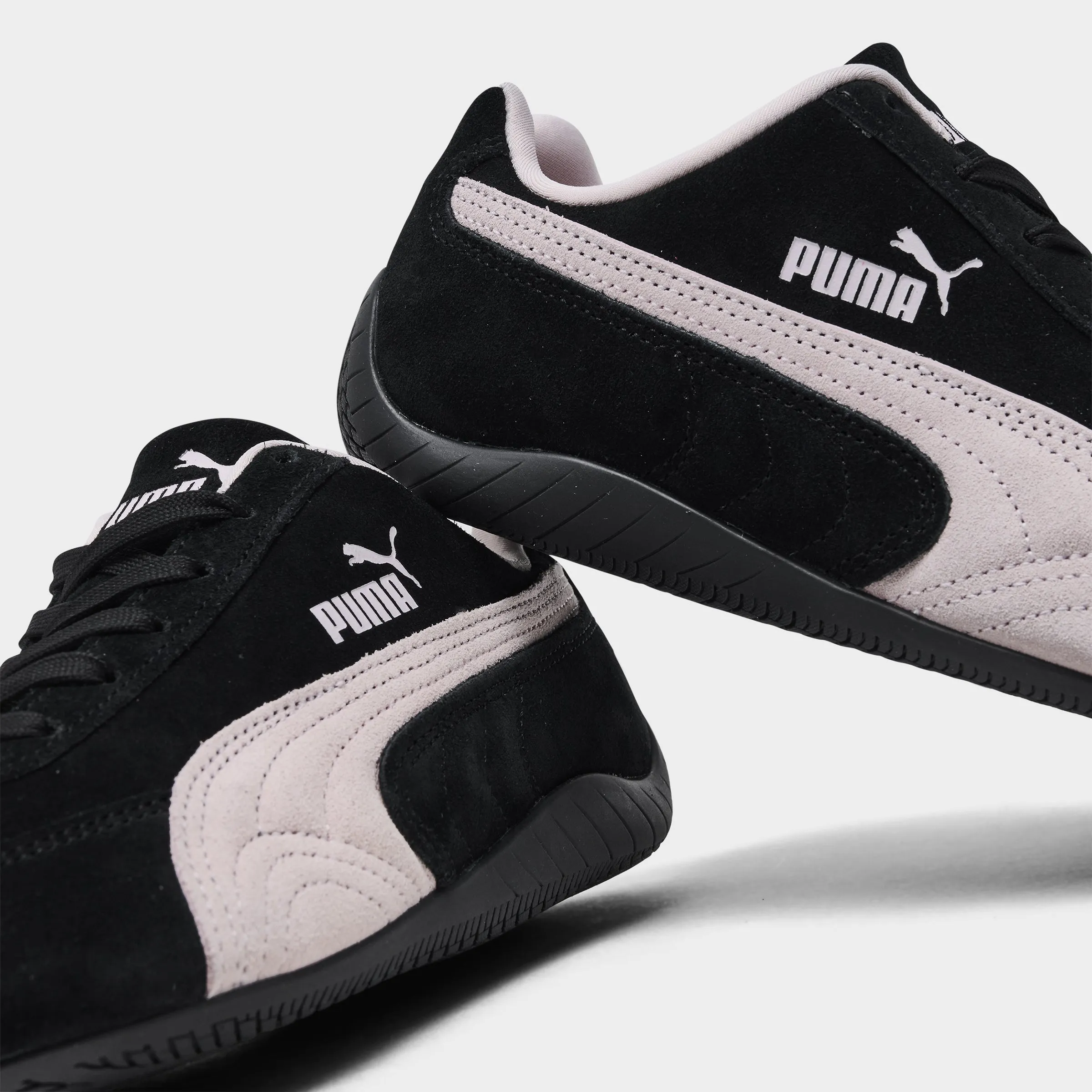 PUMA Women's Speedcat OG Black / Mauve Mist Oxygenation Technology