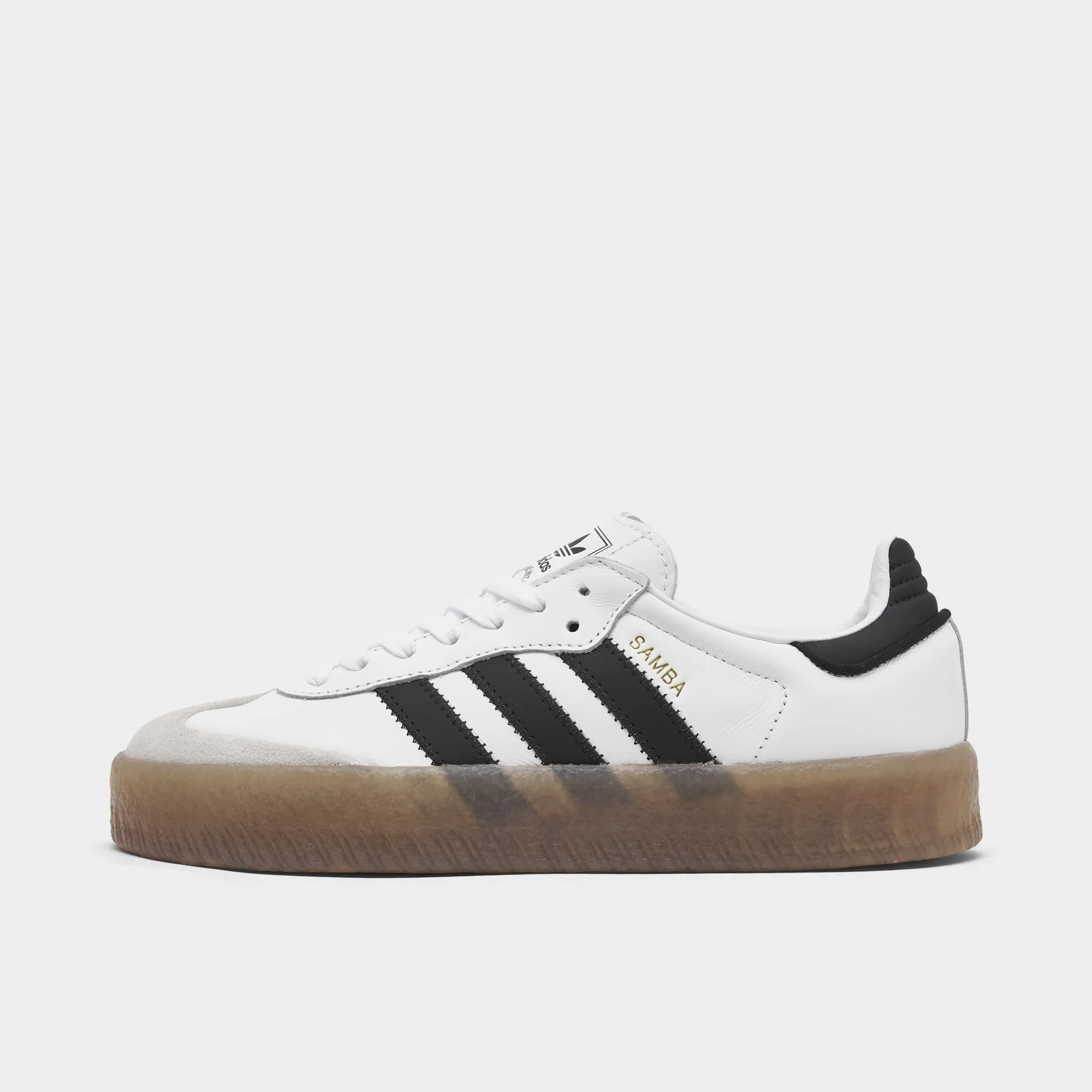 Synthetic Upper Smart Design adidas Women's Sambae Footwear White / Core Black - Gold