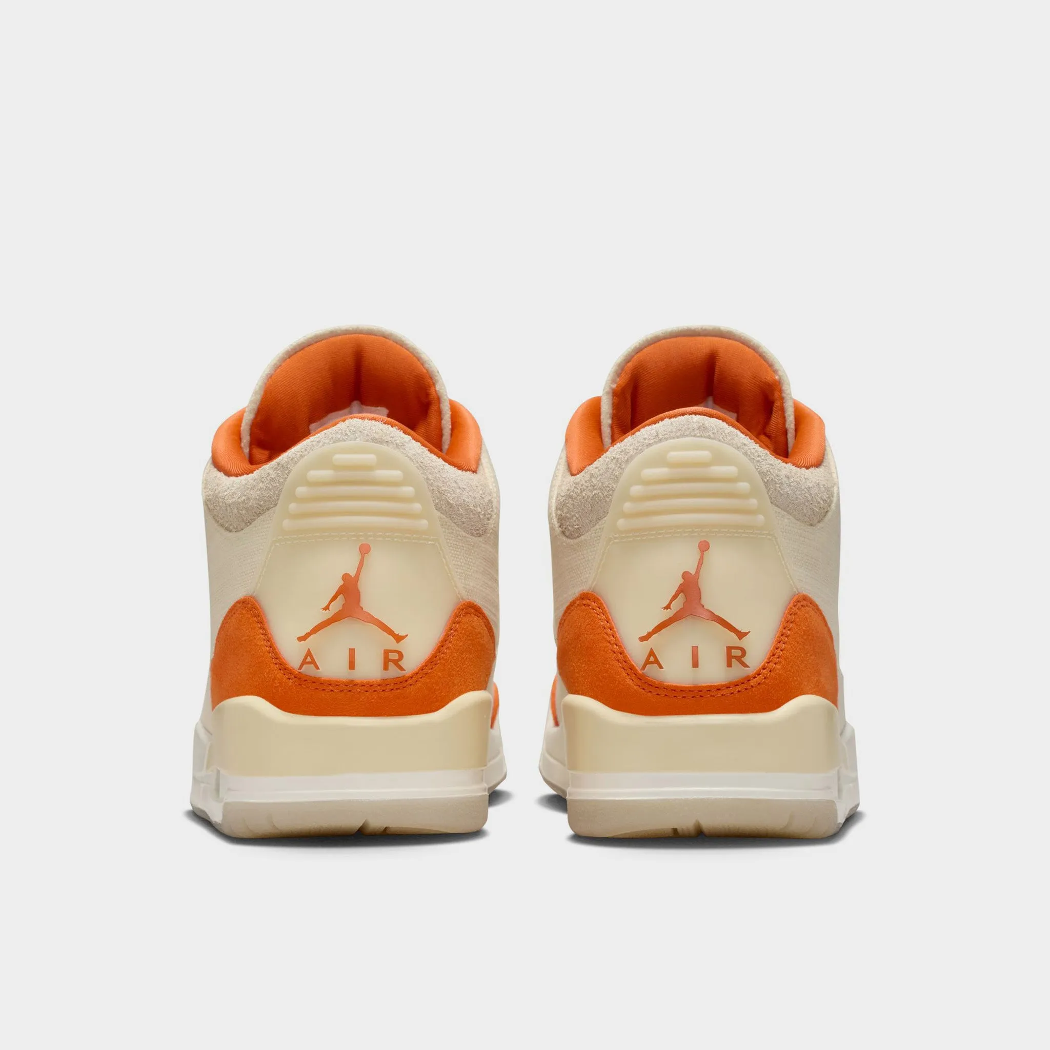 Jordan Women's 3 Retro Orange Trance / Sail - Starfish Strategic Cushion Pods Sporty Look