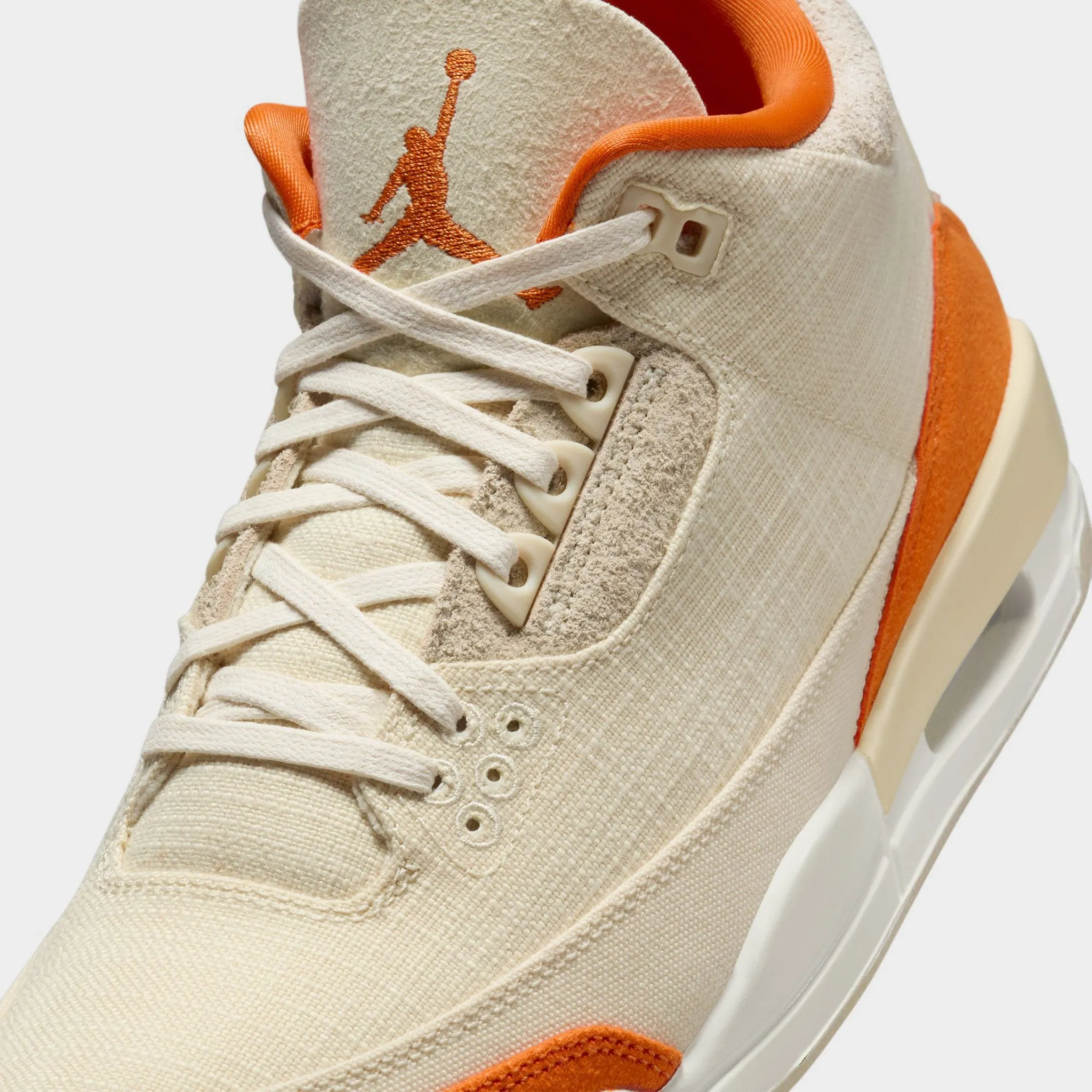 Zero Weight Ankle Stability Jordan Women's 3 Retro Orange Trance / Sail - Starfish