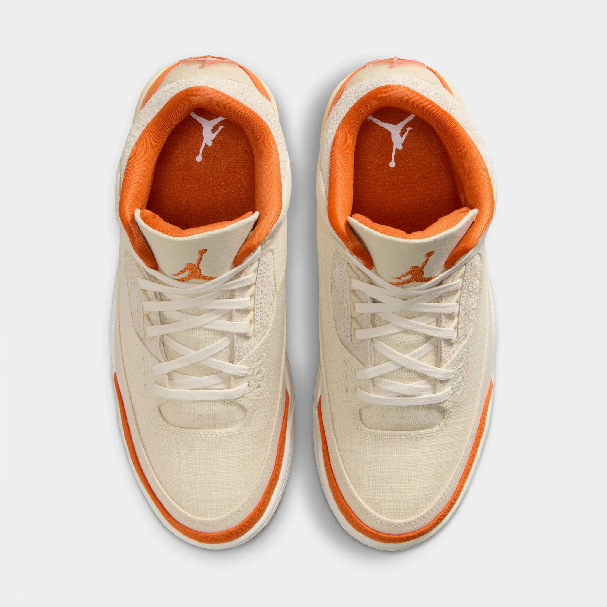 Jordan Women's 3 Retro Orange Trance / Sail - Starfish TPU Outsole