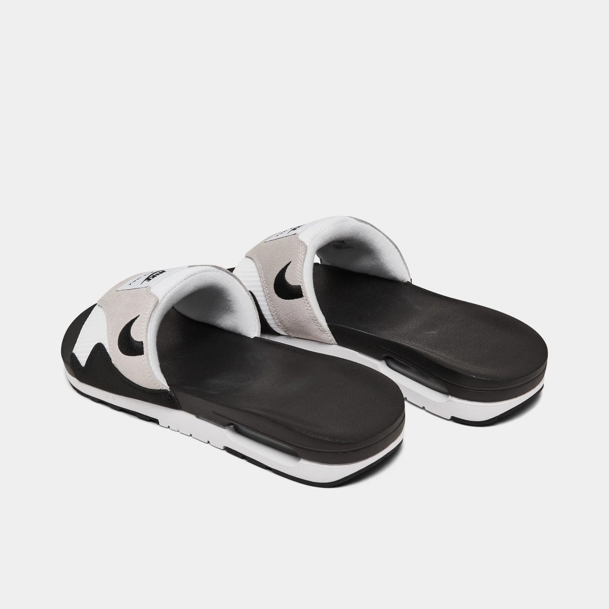 Fitness Trail Slip Resistant Grip Nike Air Max 1 Slide White / Black - Neutral Grey