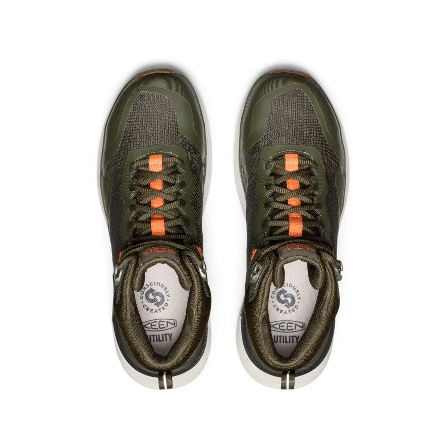 Men's Synchro Waterproof Work Boot (Carbon Toe)  |  Forest Night/Gum Top-rated