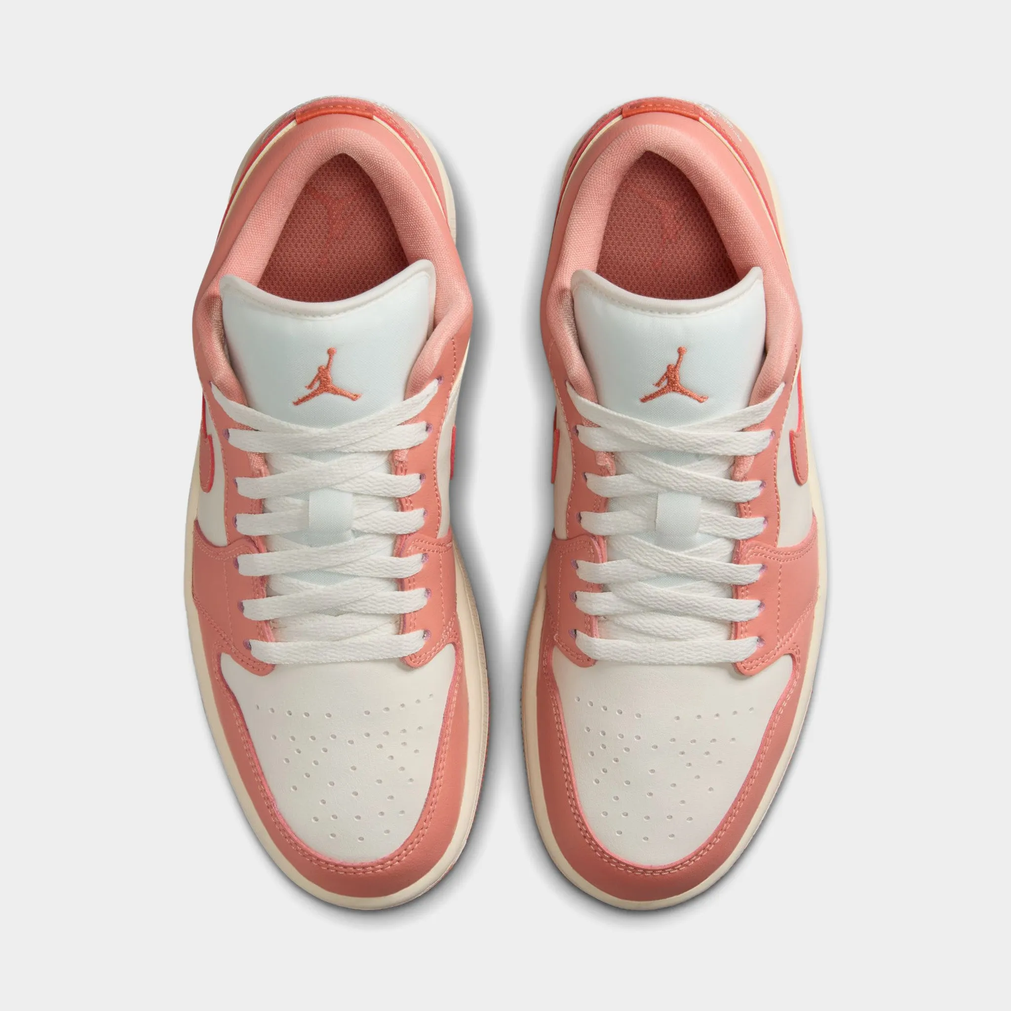 Compression Zoned Insole Improved Agility Jordan Women's 1 Low Sail / Madder Root - Light Madder Root