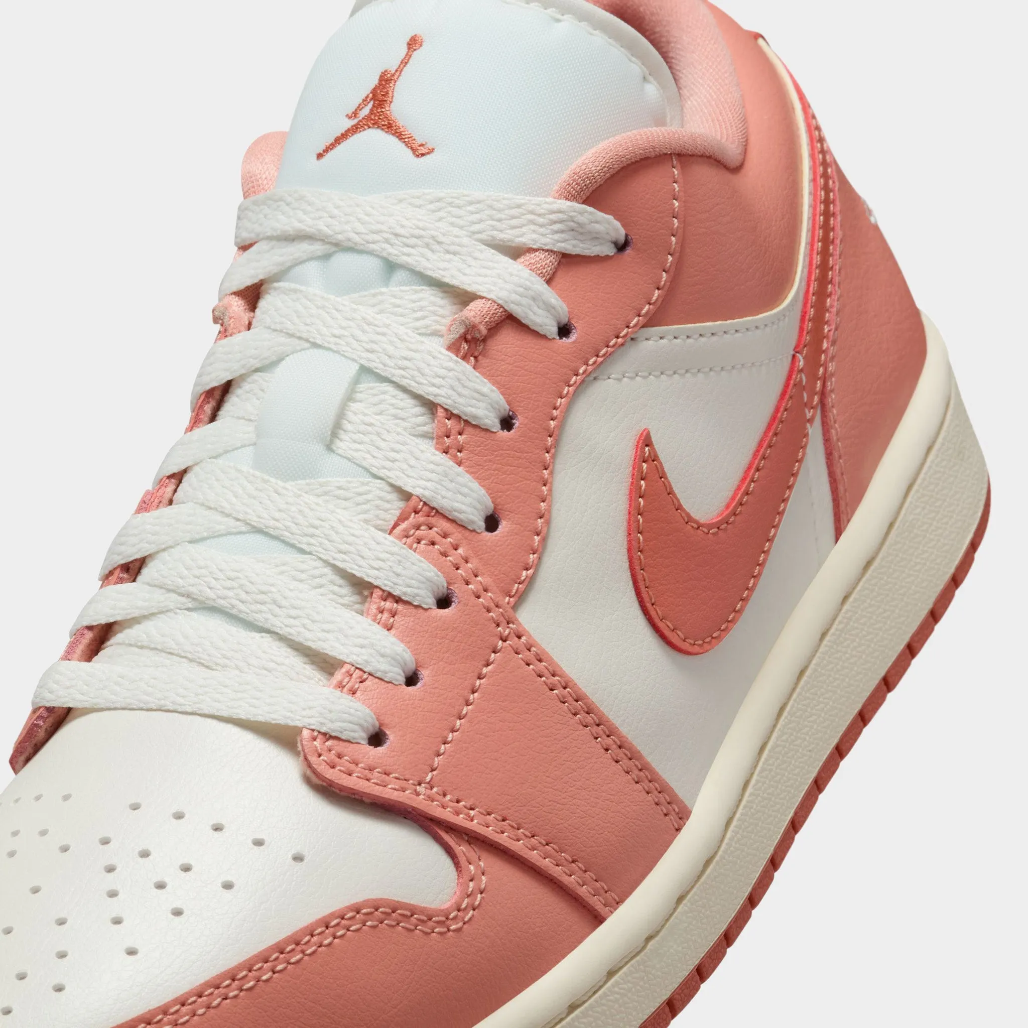 Jordan Women's 1 Low Sail / Madder Root - Light Madder Root Flex Zones Engineering Torsion Control Frame