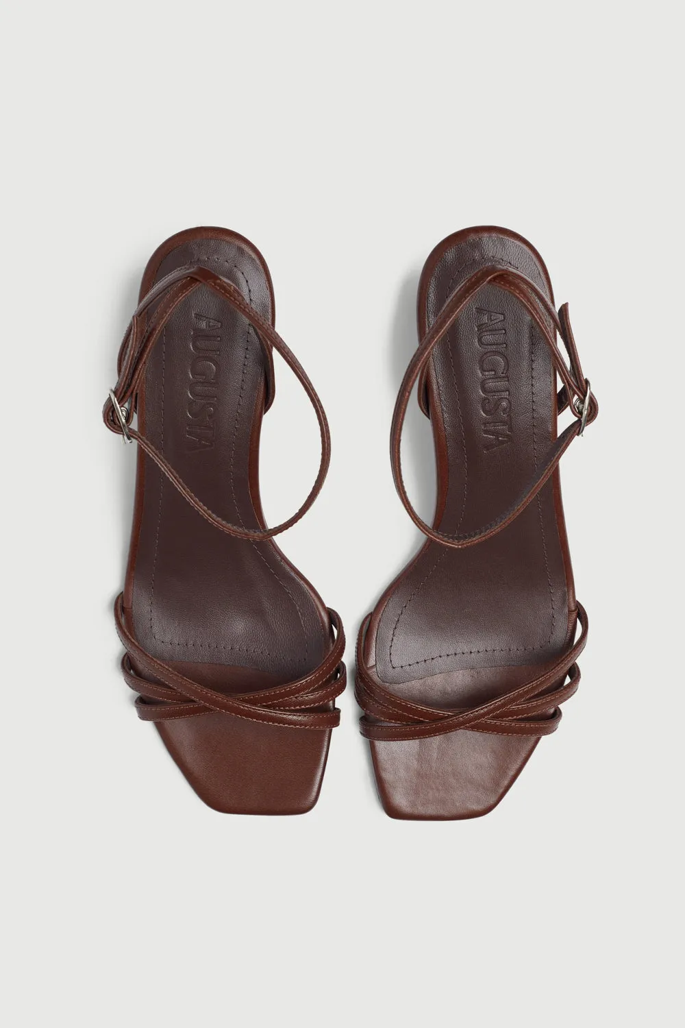 Casual Style Elegant Walk Uma Sandals in Chocolate Leather