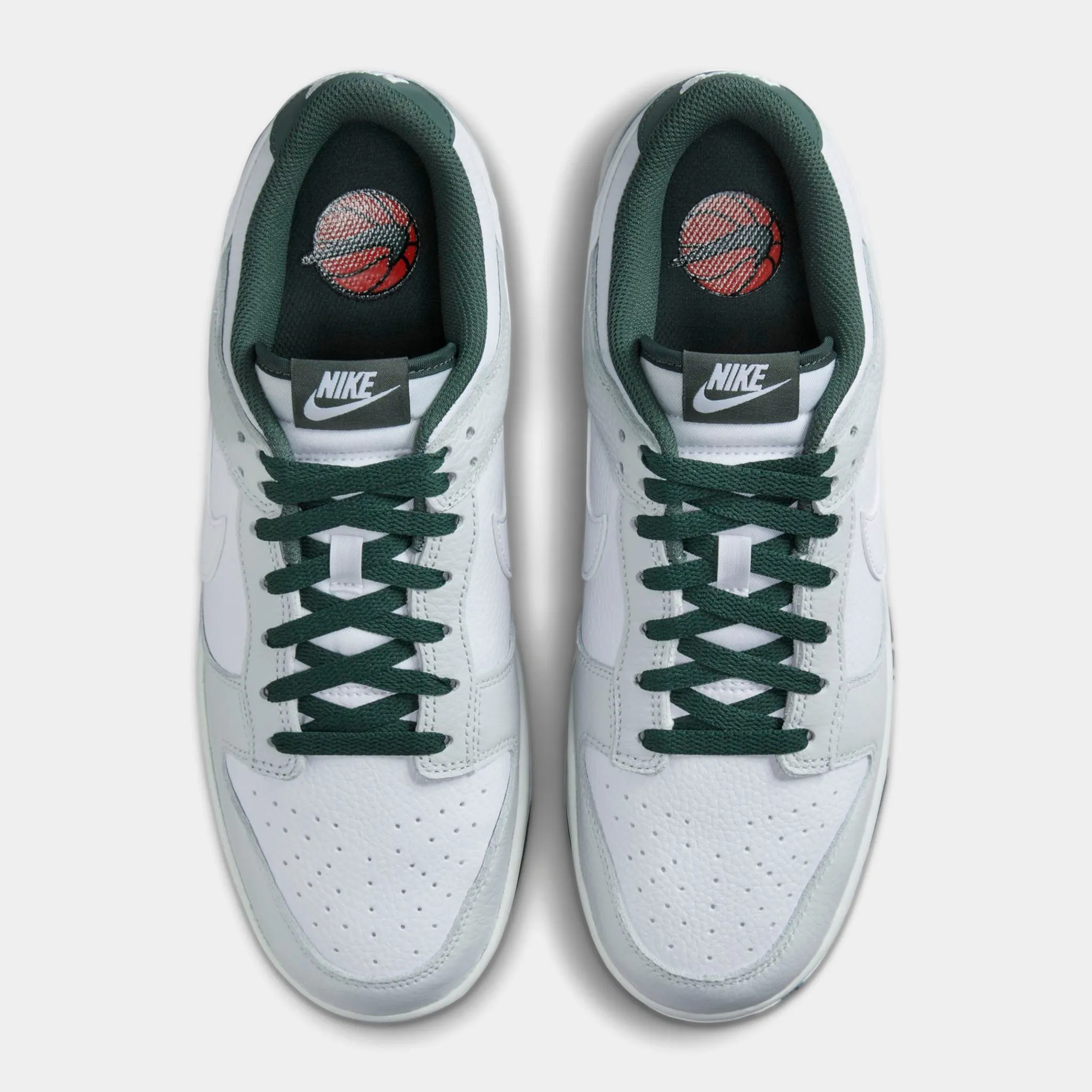 Motion Balance Adjustable Tongue Nike Dunk Low Retro SE Photon Dust / White - Vintage Green