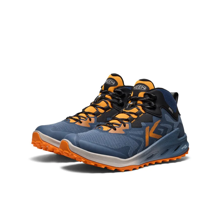 Men's Zionic NXT Waterproof Hiking Boot  |  Naval Academy/Bright Marigold wonderful