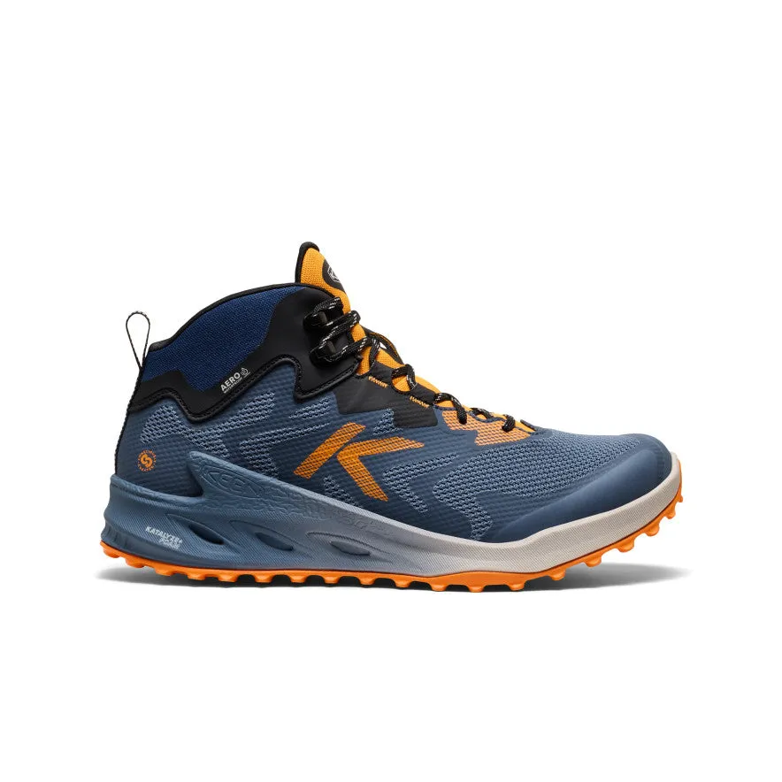 Men's Zionic NXT Waterproof Hiking Boot  |  Naval Academy/Bright Marigold Shock-absorbing least casual