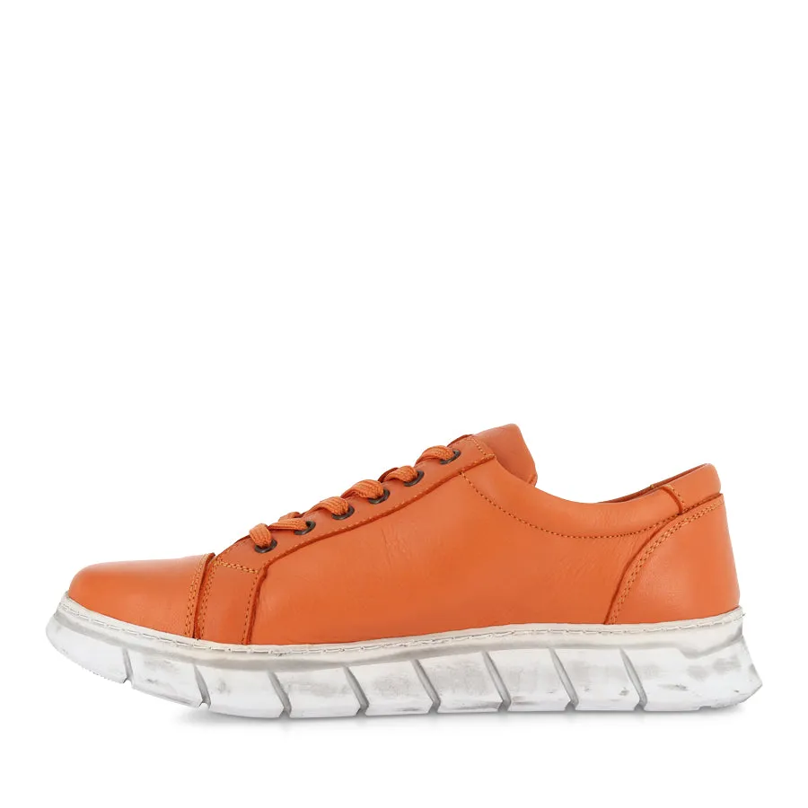 Trend-setting UNISON - ORANGE LEATHER