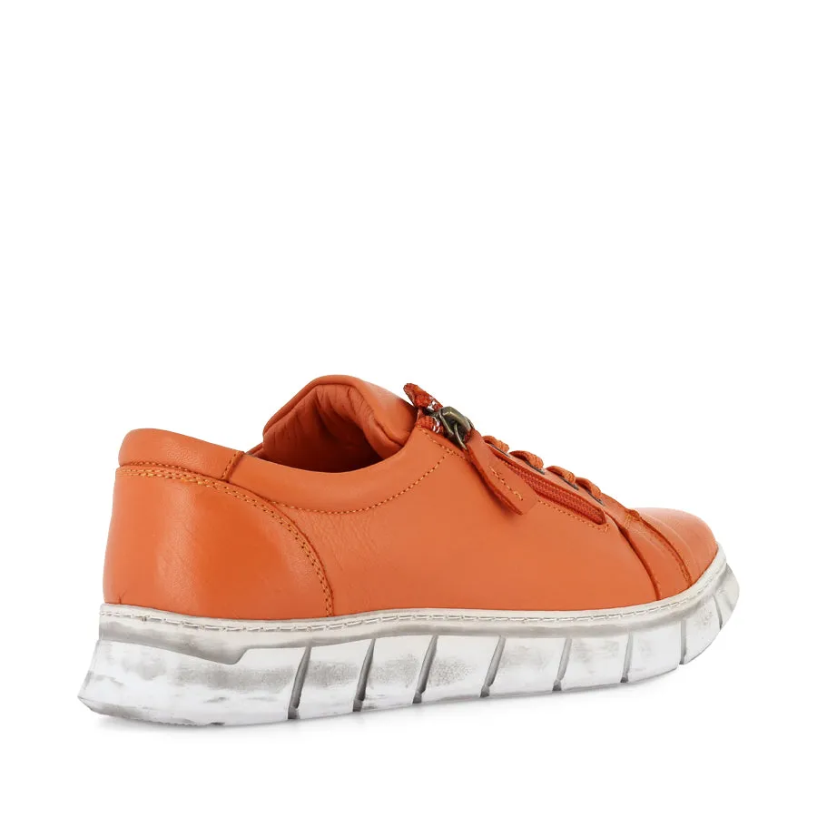 UNISON - ORANGE LEATHER Designer comfort