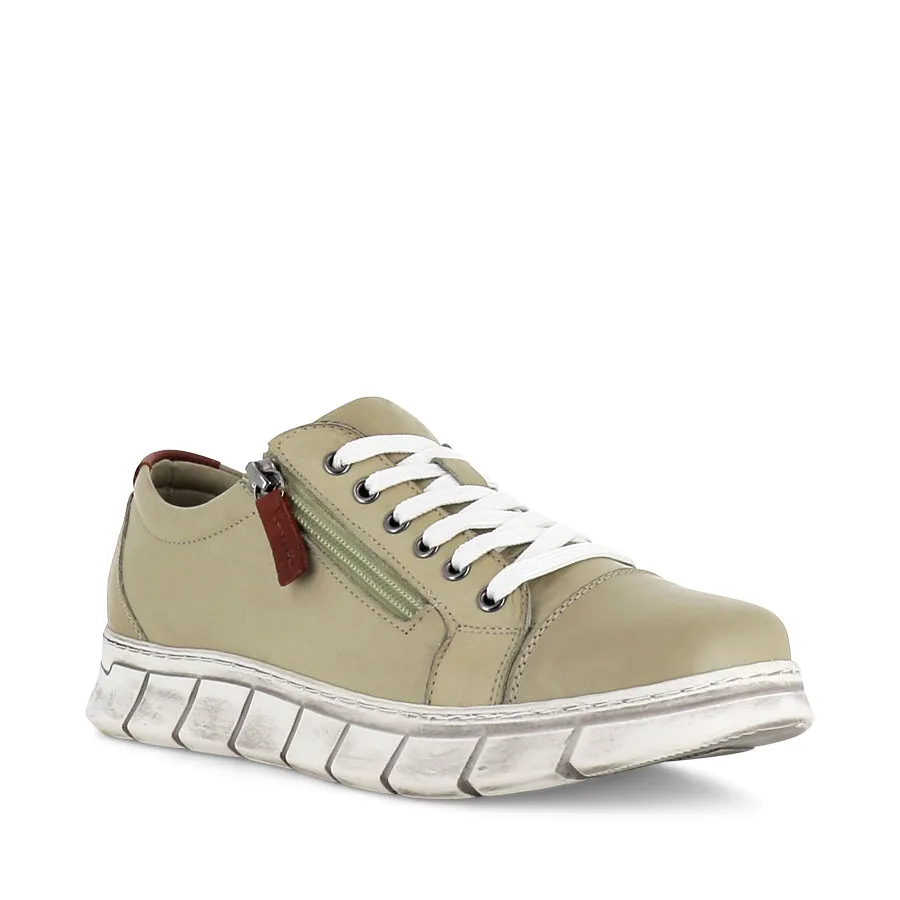 Shock-absorbent materials Sleek Shape UNISON - PISTACHIO LEATHER