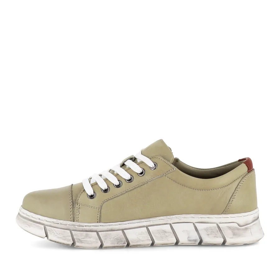UNISON - PISTACHIO LEATHER Dual Density Midsole