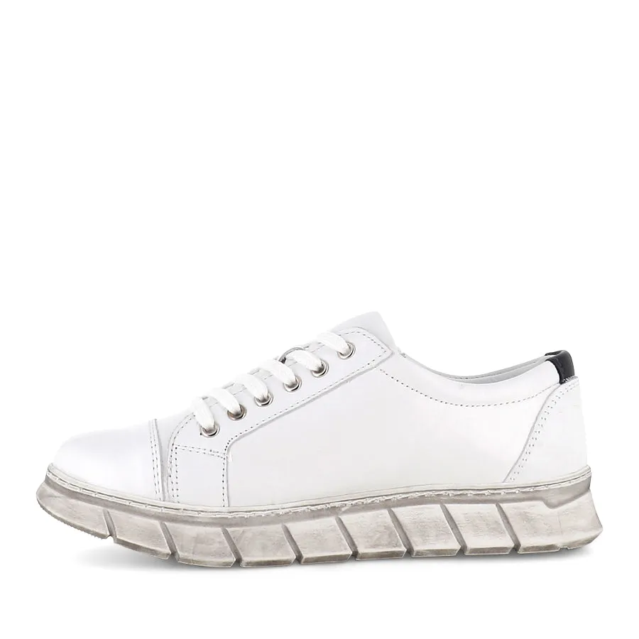 UNISON - WHITE LEATHER Foot Fit